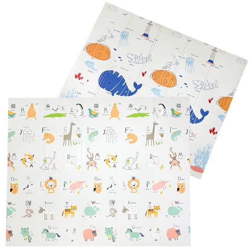 2sided foldable baby play - 2sided,