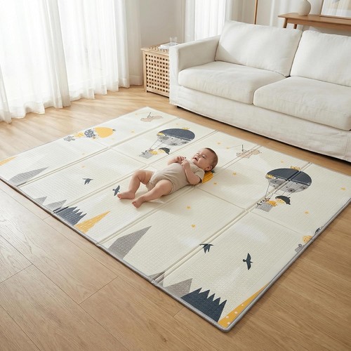 Foldable baby play - foldable, mat