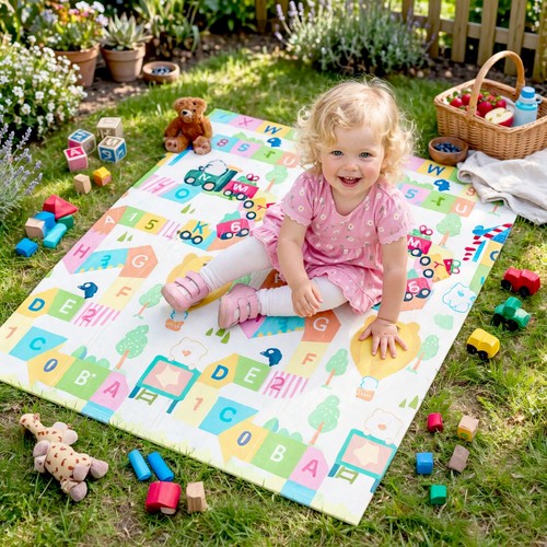 Baby play mat 200x180cm - baby,