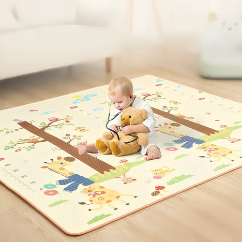 Foldable baby play - baby, mat