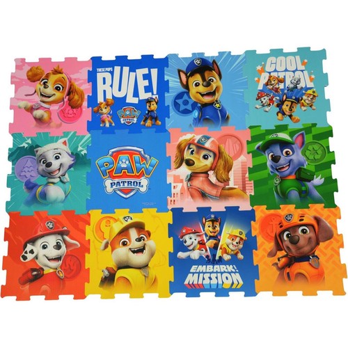 Paw patrol foam play mats - foam,
